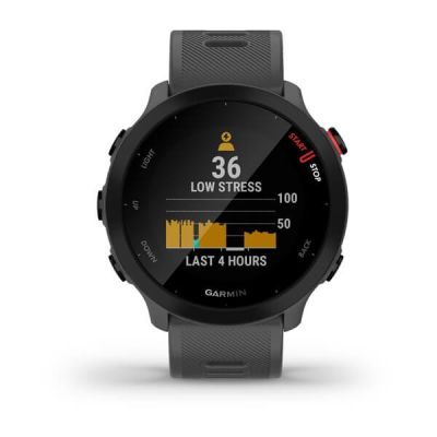 6. Garmin Forerunner 55 Sports Watch Gray (010-02562-13)