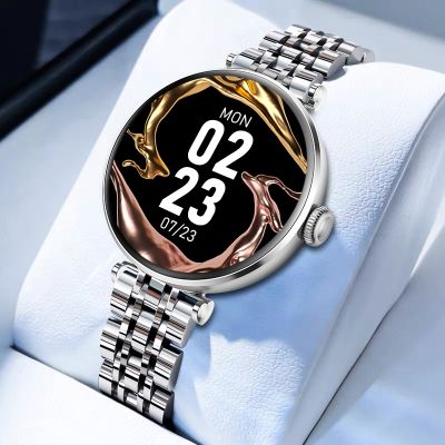 4. Smartwatch Gravity Silver Black 2 Straps GT26-9