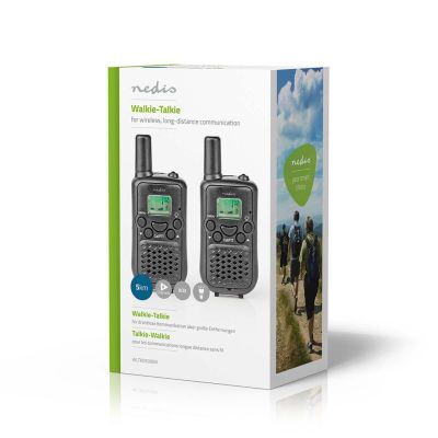 Nedis WLTK0500BK walkie-talkie Black