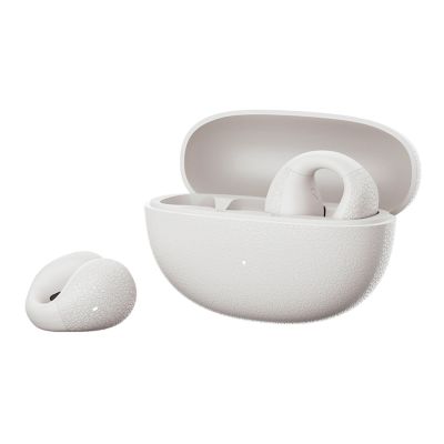 4. OWS QCY Crossky C10 Earphones with ENC Clip IPX5 Bluetooth 5.4 - White