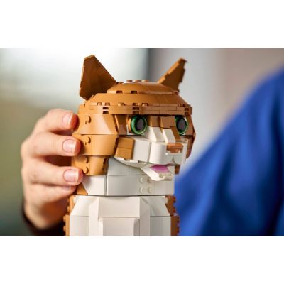 9. LEGO Ideas 21376 - Ginger Cat