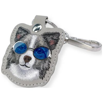 5. Nimmy Glasses Cool and Cute Dog Tracker Case - Gray