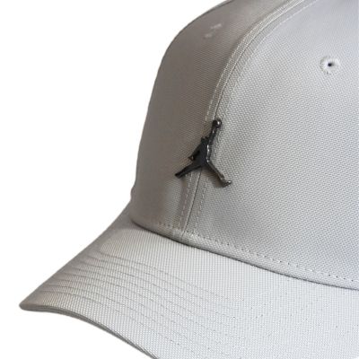 7. Air Jordan Rise Structured Metal Jumpman Cap Gray - HM5750-077