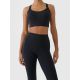 13. Women's 7/8 high waist leggings with quick-drying finish 4F 4FWAW26TFTIF489-20S