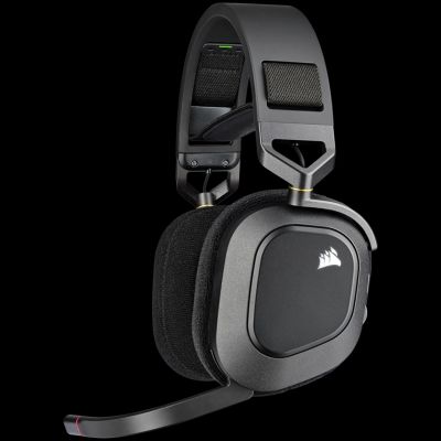 Corsair HS80 RGB Wireless Carbon headphones