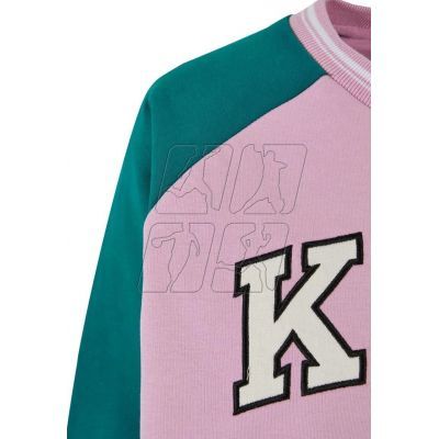 9. Karl Kani Serif Block College Crew Neck W 6120154