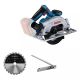2. Bosch GKS 185-LI 16.5 cm Black, Blue, Gray 5000 RPM