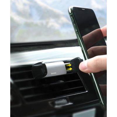 18. Baseus car phone holder for air vent black (SUGP-01)