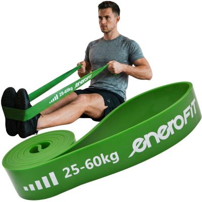 6. RESISTANCE BAND POWER BAND 25-60KG GREEN ENERO FIT