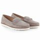 3. Women's taupe suede moccasin shoes Vice Versa 834280
