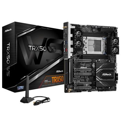 7. AsRock TRX50 WS motherboard