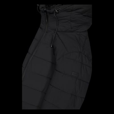 12. CMP men's winter sports jacket with hood, insulated, black (34K0167/U901)