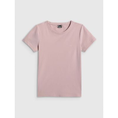6. Women's slim plain T-shirt 4F 4FRSS26TTSHF3628-56S