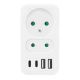 5. MACLEAN 2-Socket Power Outlet + 4x USB MCE249 F/W