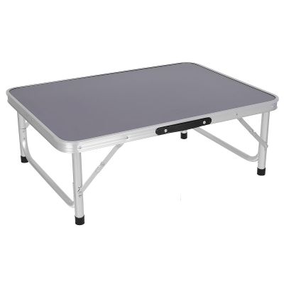14. FOLDABLE CAMPING TABLE 75X55X25-59CM GRAY