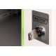 11. Wall-mounted cabinet 19'' 9U Digitus 509x600x600 mm, gray (RAL 7035)