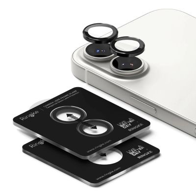 3. Ringke Camera Frame Protector 2-pack for iPhone 17 - Black