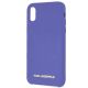 3. Karl Lagerfeld Silicone iPhone X/Xs Case - Purple