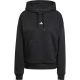 2. adidas Essentials Small Logo Feel Cozy Women's Sweatshirt Black JN1861