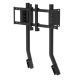 Oplite OP-SMS-GTRESB Monitor Holder/Stand 144.8 cm (57") Rod Black