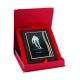 9. Plastic diploma with engraved metal plate + case