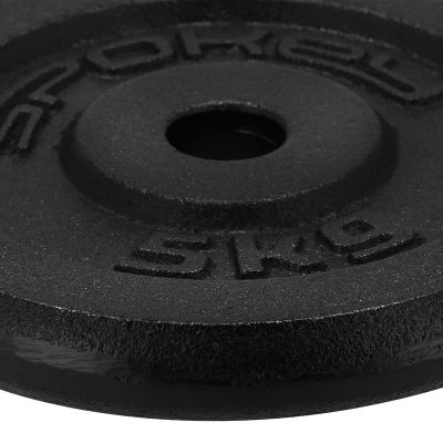 5. Cast iron weight 5kg Spokey Sinis H SPK-944484