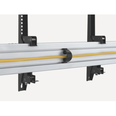 5. Ceiling mount for 2 LCD displays - Plastic, Aluminum, Steel, Silver - Screen size: 114.3-139.7 cm (45-55'')