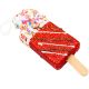 10. ICE CREAM HANGING DECORATION BALL 3 PCS RED