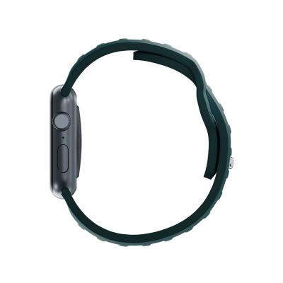 11. 3mk Silicone Watch Strap for Apple Watch 38 / 40 / 41 mm - green