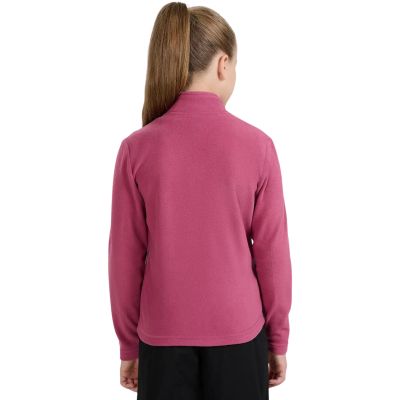 11. Fleece for girls 4F F346 dark purple 4FJWAW25TFLEF346 50S