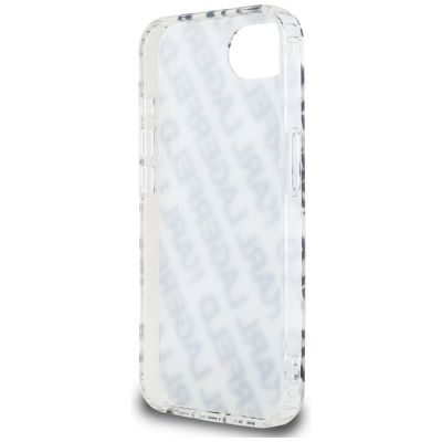 7. Karl Lagerfeld IML Repeat Logo iPhone 16e Case - Gold