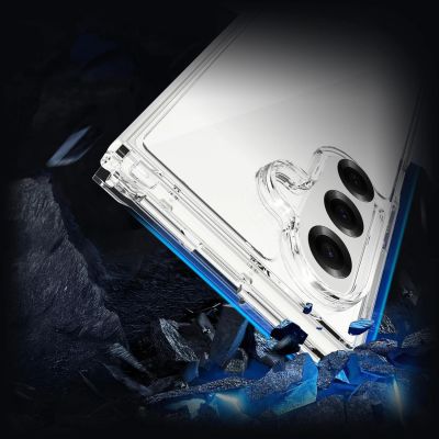 9. 3mk Armor Case for Samsung Galaxy Z Fold 7 - Transparent