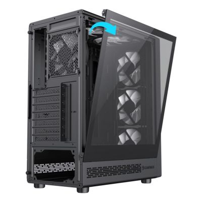 6. GameMax Storm 2 AB Midi Tower Black