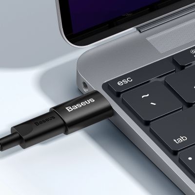 10. Baseus Ingenuity Series Mini USB 3.1 OTG to USB Type C adapter black (ZJJQ000101)