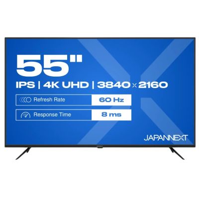 JAPANNEXT monitor 139.7cm 16:9 3x HDMI UHD JN-IPS550UHD60F