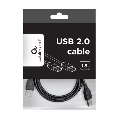 2. GEMBIRD CCP-USB2-AMAM-6 Cable (USB 2.0 Type-A male – USB 2.0 Type-A male; 1.8 m; black)