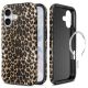 Tech-Protect Lamano MagSafe case for iPhone 17 - brown and beige