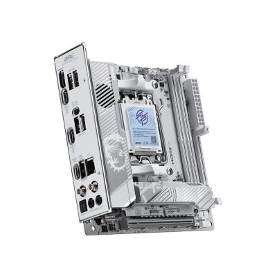5. MSI MPG X870I EDGE TI EVO WIFI Motherboard AMD X870 Socket AM5 Mini ATX