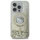 3. Hello Kitty Liquid Glitter Fever MagSafe iPhone 16 Pro Case - Gold