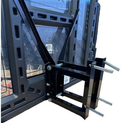 38. BASKETBALL BACKBOARD 110X75CM WITH RING 45CM TYPHOON