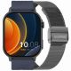Smartwatch Gravity GT15-4 Blue Silicone Strap + Titanium Bracelet