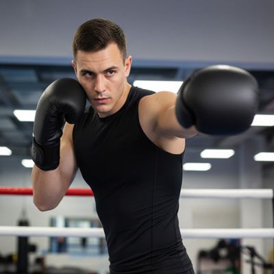 9. Meteor 10 oz Training Boxing Gloves, Velcro, PU