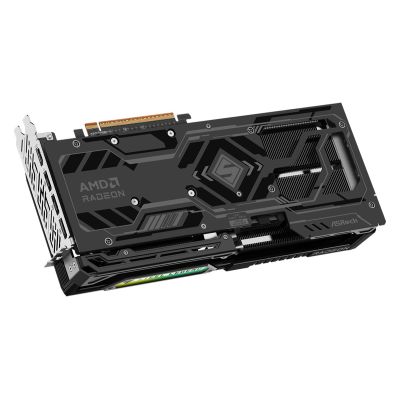 14. ASRock RX9070GRE Steel Legend Dark 12GB OC Graphics Card