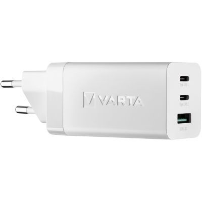 12. Varta 57956 101 401 Mobile Charger Universal White AC Fast Charging Internal