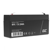 GREEN CELL GEL BATTERY AGM14 6V 3.2AH
