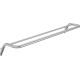 Double towel rack - wall-mounted