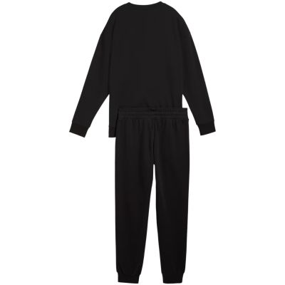3. Puma Relaxed Sweat Suit Women's Tracksuit Black 691900 01