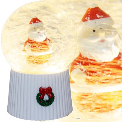 2. SNOW GLOBE 147MM LED SANTA CLAUS