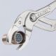 7. Pliers for sanitary traps and connectors 250mm, 25-80mm, chrome plated