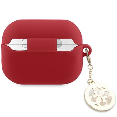 2. Guess GUAP23DSLGHDF AirPods Pro 2 cover red 3D Rubber 4G Diamond Charm